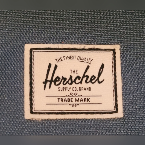 Herschel Supply Company Little America Navy Blue with Brown Trim 21L Backpack - Picture 10 of 15